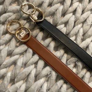 2 express belts never worn